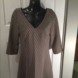 ZARA v neck dress